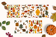 AUTUMN STORY Graphics Collection, an Animal Illustration by Katerina Osa (Thumbnail 5 of 15)