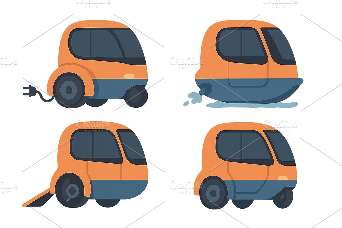 Innovative design of multifunctional, a Transportation Illustration by ZinetroN