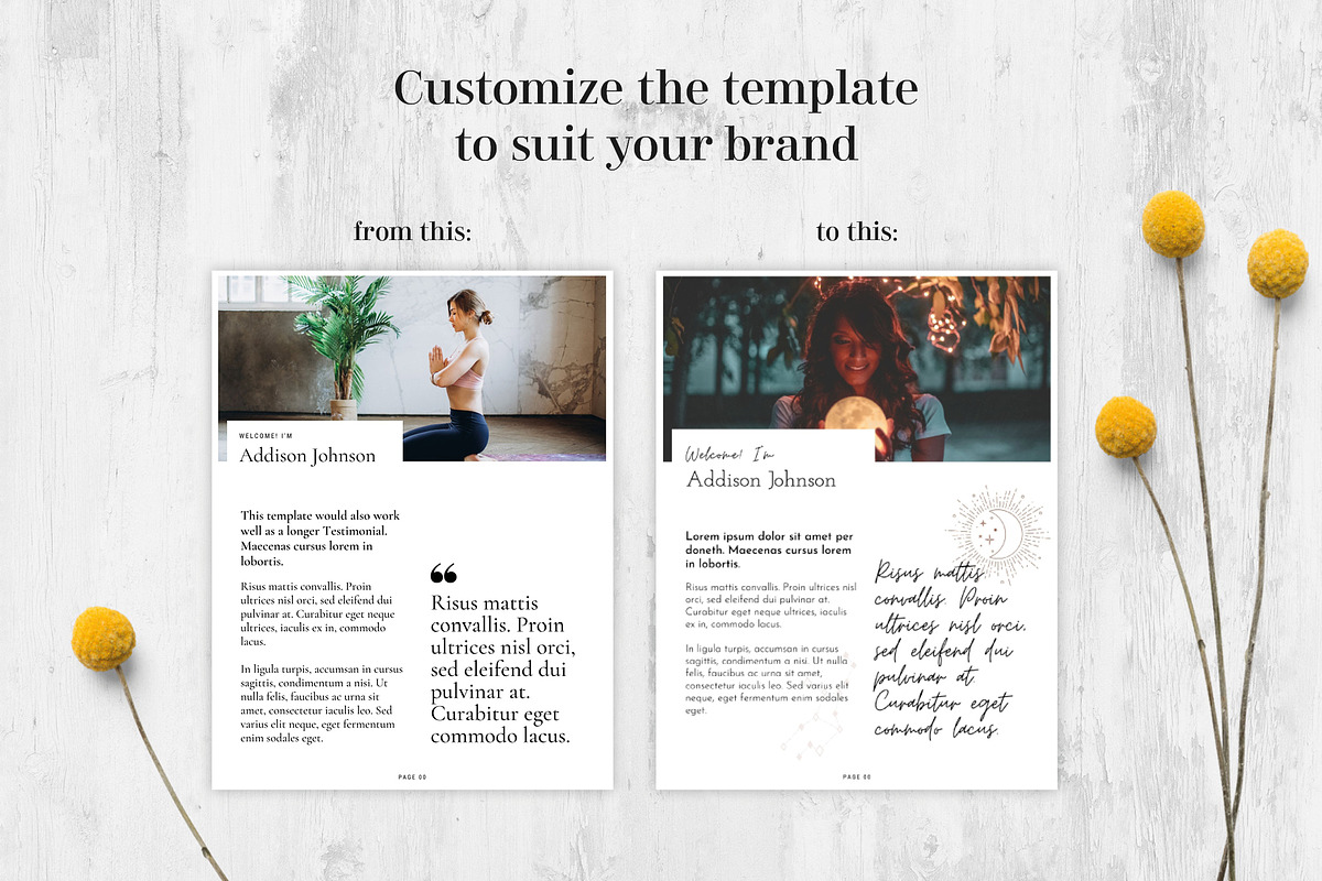 Minimal eBook Template for Canva, a Magazine Template by Paperweight Memories (Photo 8 of 16)