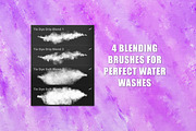 Tie Dye Watercolor Procreate Brushes, a Brush Add-On by OlgaRom (Thumbnail 15 of 15)