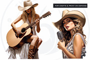 Country Music Western png clipart, a Person Illustration by ThatsDesignArt (Thumbnail 4 of 9)