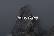 Bathu Rhontok - Font, a Handwritten Font by artchiles_design (Thumbnail 5 of 5)