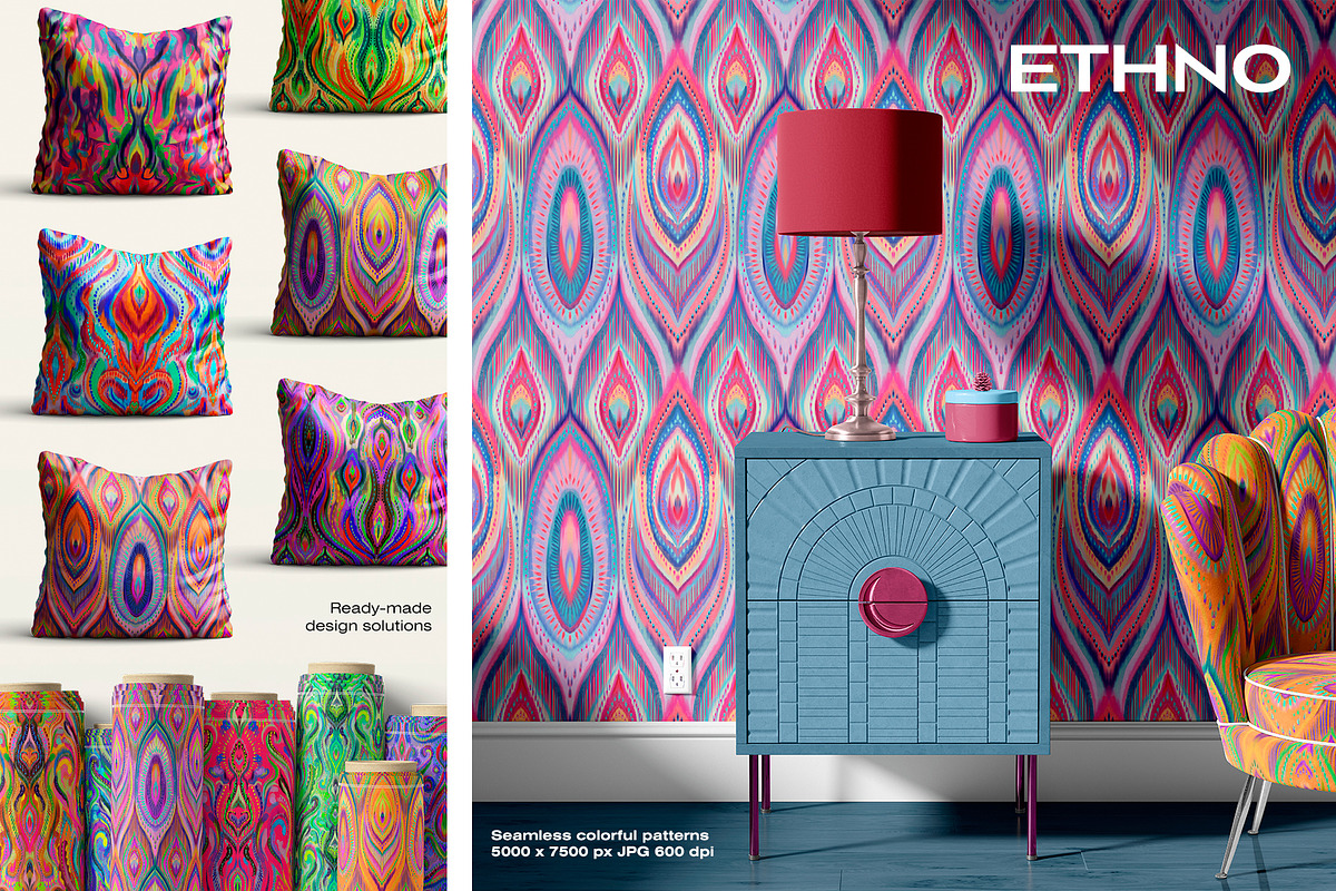 ETHNO patterns, a Pattern Graphic by ANAKOTO (Photo 9 of 10)