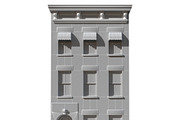 New York Brownstone townhouse, an Architecture 3D Model by happy brush (Thumbnail 4 of 14)
