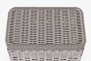 Wicker Laundry Hamper 08 Brown, an Object 3D Model by Markelos (Thumbnail 9 of 10)