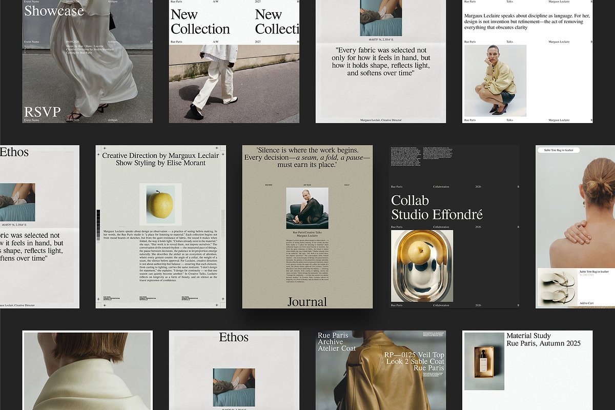 RUE | Social Media Kit III, a Social Media Template by Studio Standard (Photo 6 of 9)