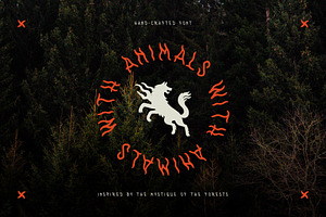 WithAnimals Font