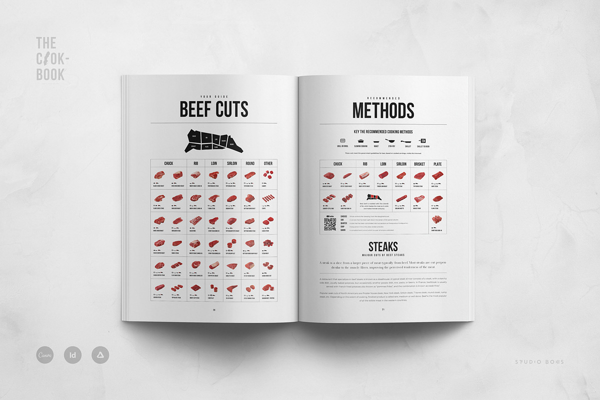 Cookbook | Recipe Book, a Brochure Template by Studio Bons (Photo 10 of 34)