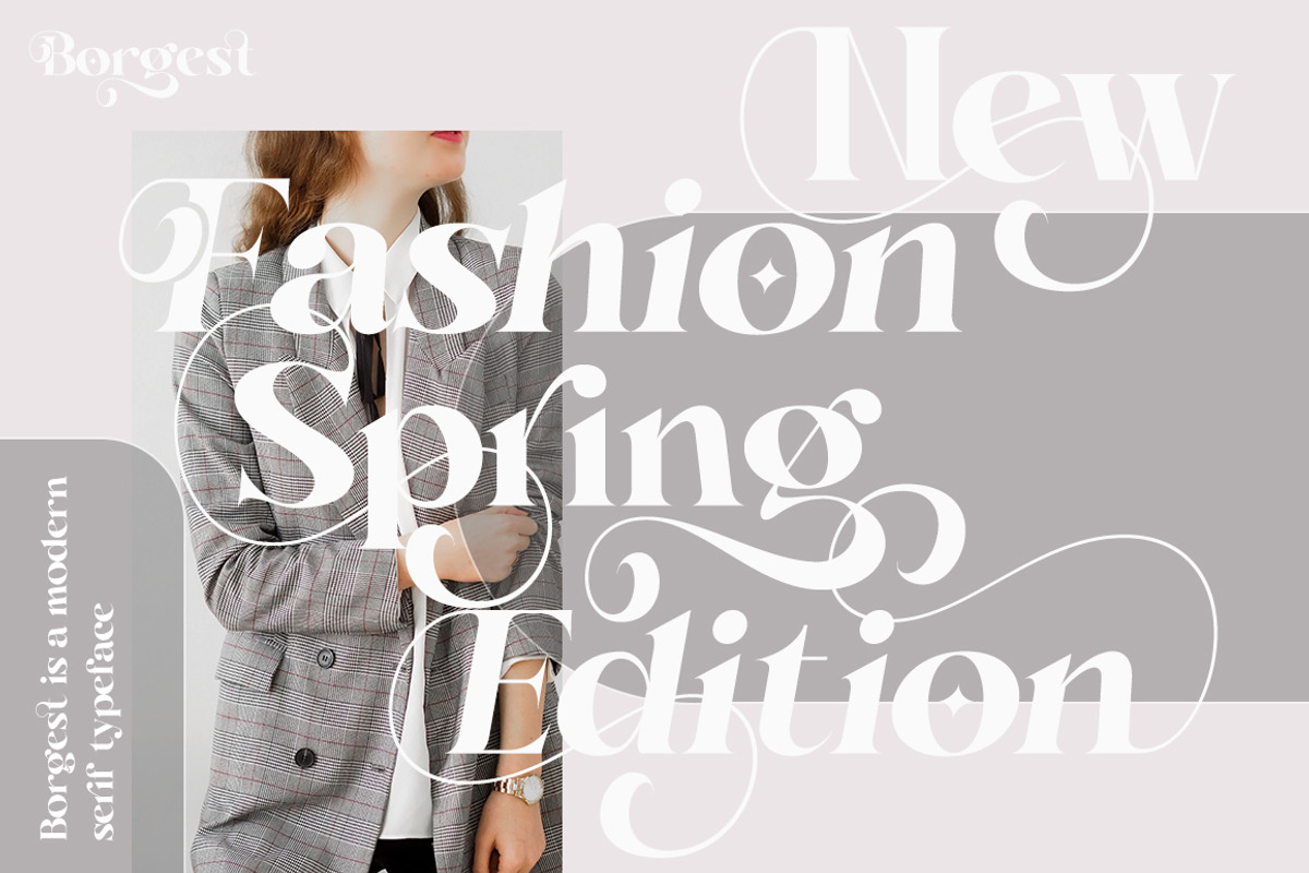 Borgest Display, a Serif Font by Black Studio (Photo 4 of 15)