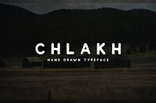Chlakh - Hand Drawn Typeface