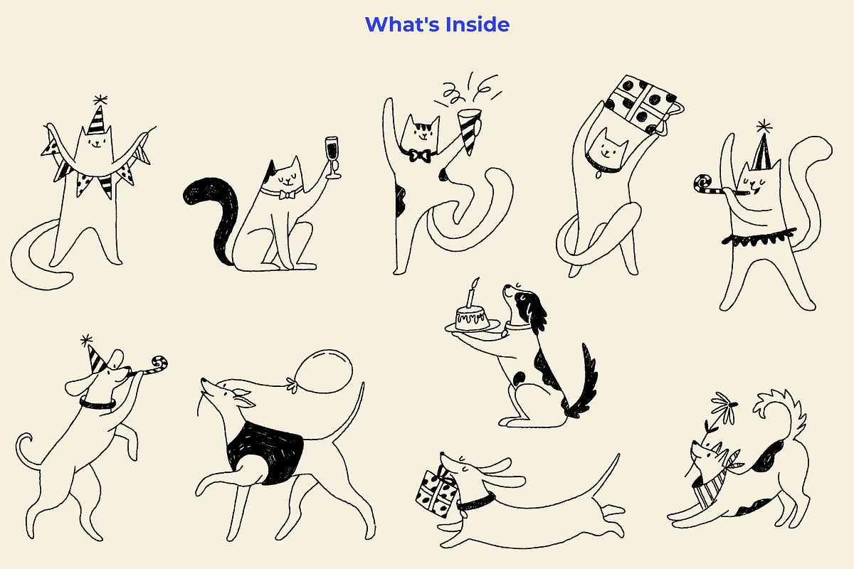 Cheers! Happy People Illustrations, a Person Illustration by Olly Kava (Photo 7 of 10)