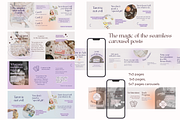 Tarot Reader Social Media Kit BUNDLE, a Social Media Template by Mochi Atelier (Thumbnail 6 of 12)