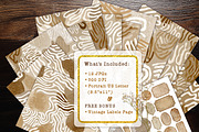 Desert Whisper Pattern Digital Paper, a Background Graphic by V Design Creator (Thumbnail 7 of 12)