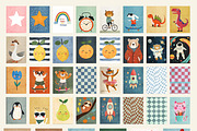 Nursery Print Bundle - 120+, a Background Graphic by Artemsky (Thumbnail 9 of 9)