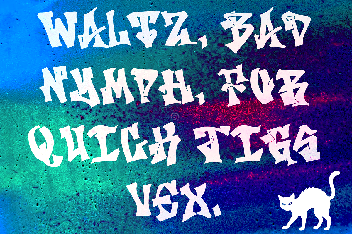 Post Concre, a Blackletter Font by JelekType (Photo 5 of 9)
