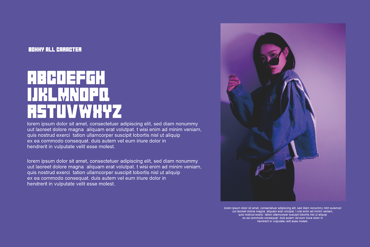 Boxxy, a Sans Serif Font by riotama85 (Photo 3 of 6)
