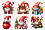 Cute Christmas Gnome Sublimation, an Illustration by Dream Creation (Thumbnail 6 of 7)