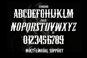 Black Brody - Aesthetic Blackletter, a Blackletter Font by figuree studio (Thumbnail 2 of 9)