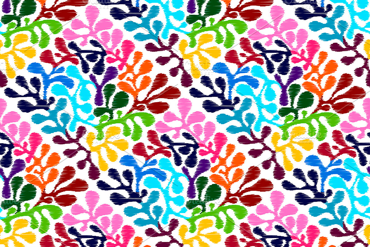 Vector Set of Seamless Patterns, a Pattern Graphic by alexmakarova (Photo 5 of 12)