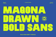 CS Magona Drawn, a Sans Serif Font by Craft Supply Co. (Thumbnail 1 of 8)