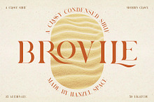 Brovile. A Classy Serif