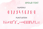 Amour - Cute Decorative Font, a Symbol Font by AnningArts (Thumbnail 8 of 8)