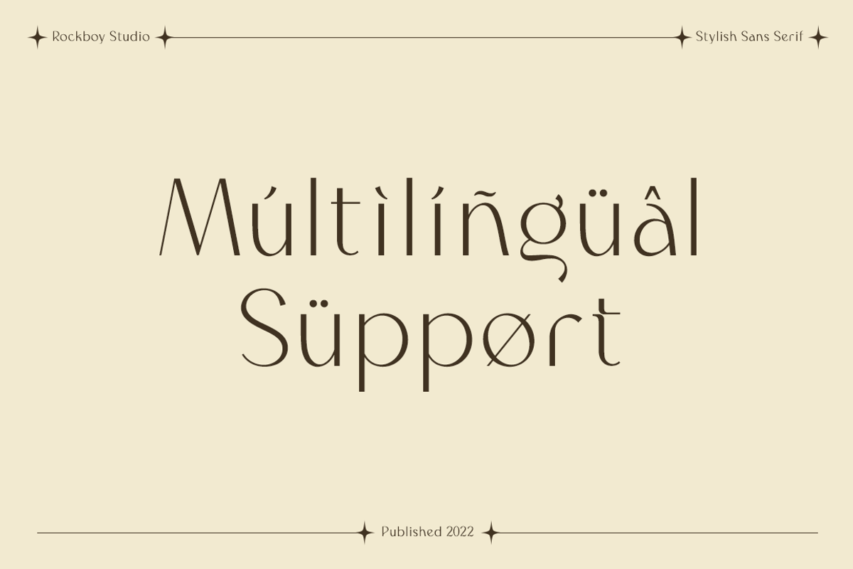 Fantasia - Modern Stylish, a Sans Serif Font by RockboyStd (Photo 8 of 12)