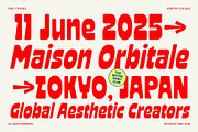 TNSC GARLY - Bold Display Typeface, a Sans Serif Font by The Native Saint Club (Thumbnail 5 of 16)