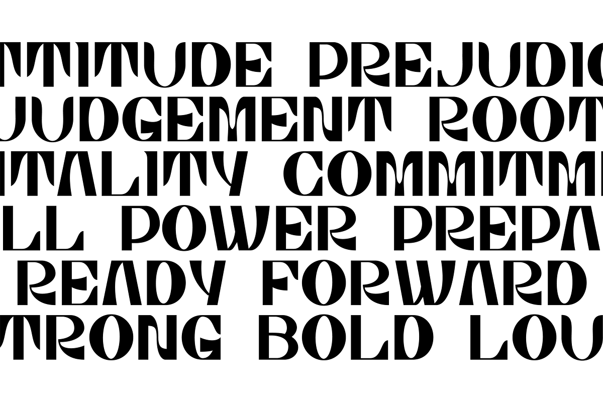 Taurian, bold & elegant display font, a Font by MoonBandit (Photo 7 of 9)