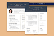 Clean Professional Resume Template, a Resume Template by VictoriousVita (Thumbnail 3 of 8)