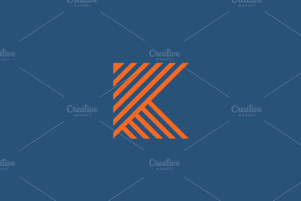 Konstruction Logo - Letter K Logo, a Branding & Logo Template by Vepix (Photo 3 of 6)