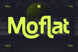 Moflat - Display Sans Serif