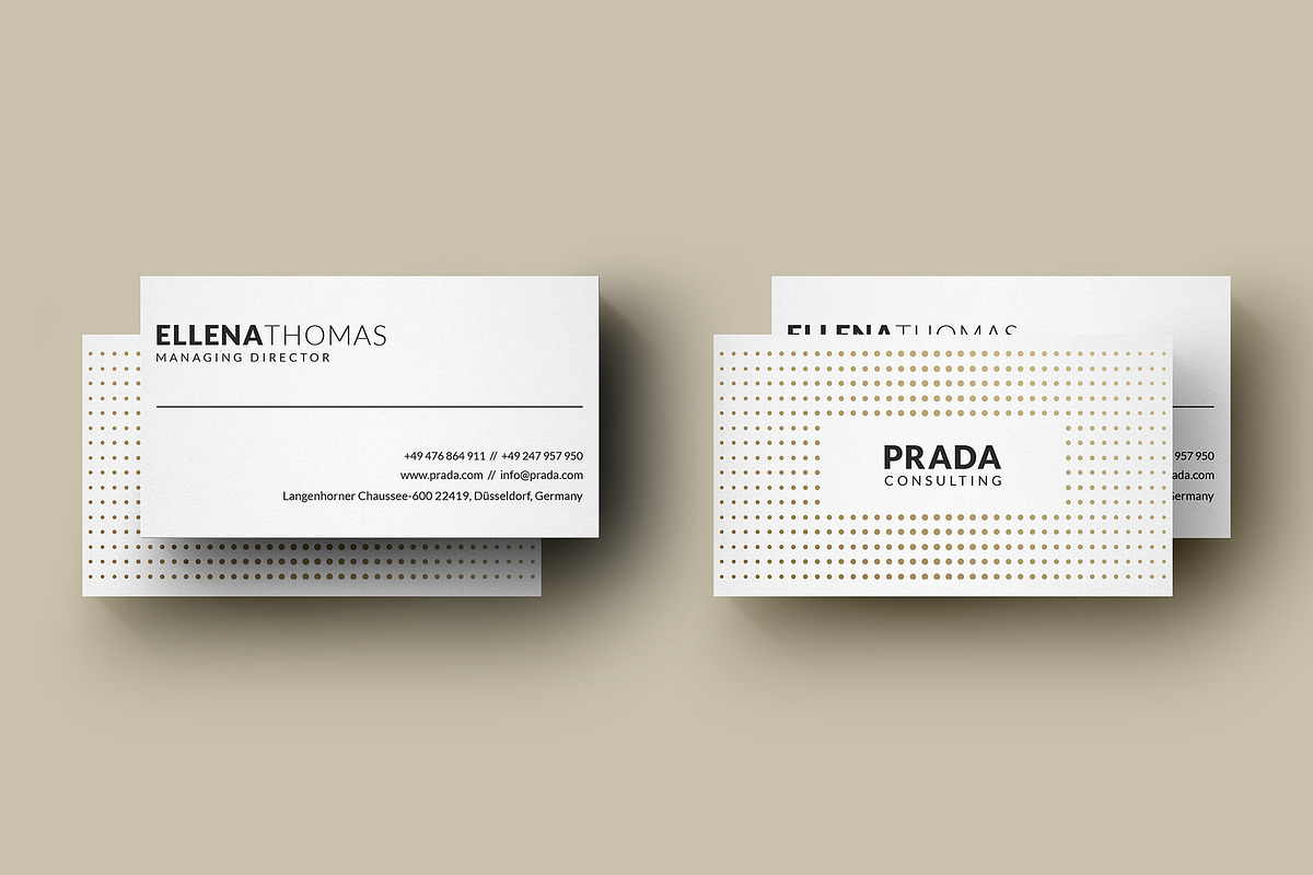 Minimal White Business Card, a Business Card Template by Marvel (Photo 3 of 5)