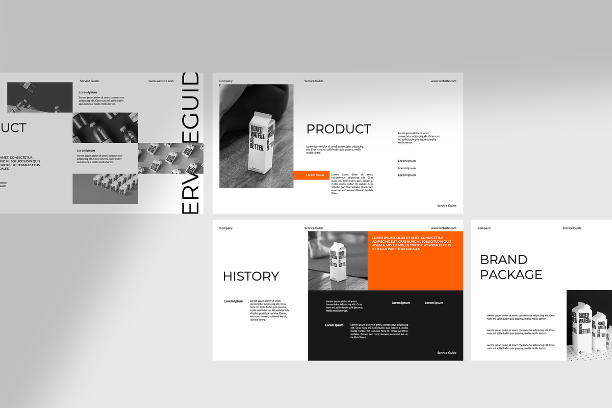 Service Guide Google Slide Template, a Presentation Template by Spesifikdesign (Photo 2 of 10)