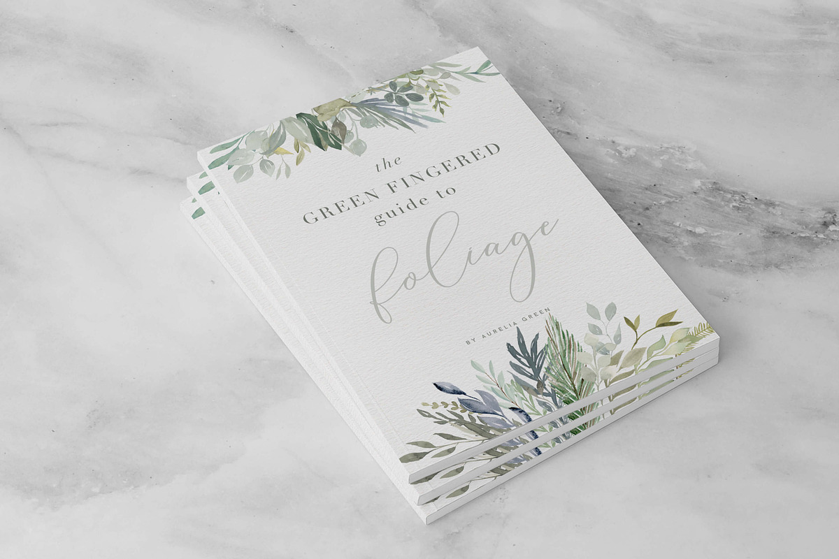 Foliage - Watercolor Leaves, an Illustration by The Autumn Rabbit Ltd (Photo 5 of 8)