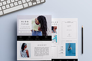 Blog Media Kit | Two Pages, a Resume Template by Blogger Kit Co. (Thumbnail 4 of 6)