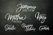 The Redlight Font Duo (UPDATE), a Script Font by Olexstudio (Thumbnail 6 of 7)