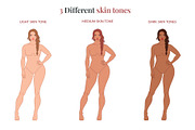 Plus Size Female Fashion Croquis, a Person Illustration by Shorena Fashion Draws (Thumbnail 5 of 13)