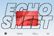 CS Qinetic Pixel, a Sans Serif Font by Craft Supply Co. (Thumbnail 4 of 8)