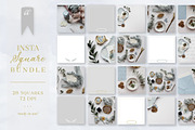 Dusty Blue Insta Square Photos, a Photo by BlueHarborPaperie (Thumbnail 1 of 6)