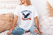 Retro 4th of July PNG, America PNG,, an Illustration by SharpMarketplace (Thumbnail 2 of 9)