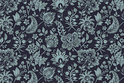 8 Floral Gradient Patterns, a Pattern Graphic by Sunny_Lion (Thumbnail 3 of 9)