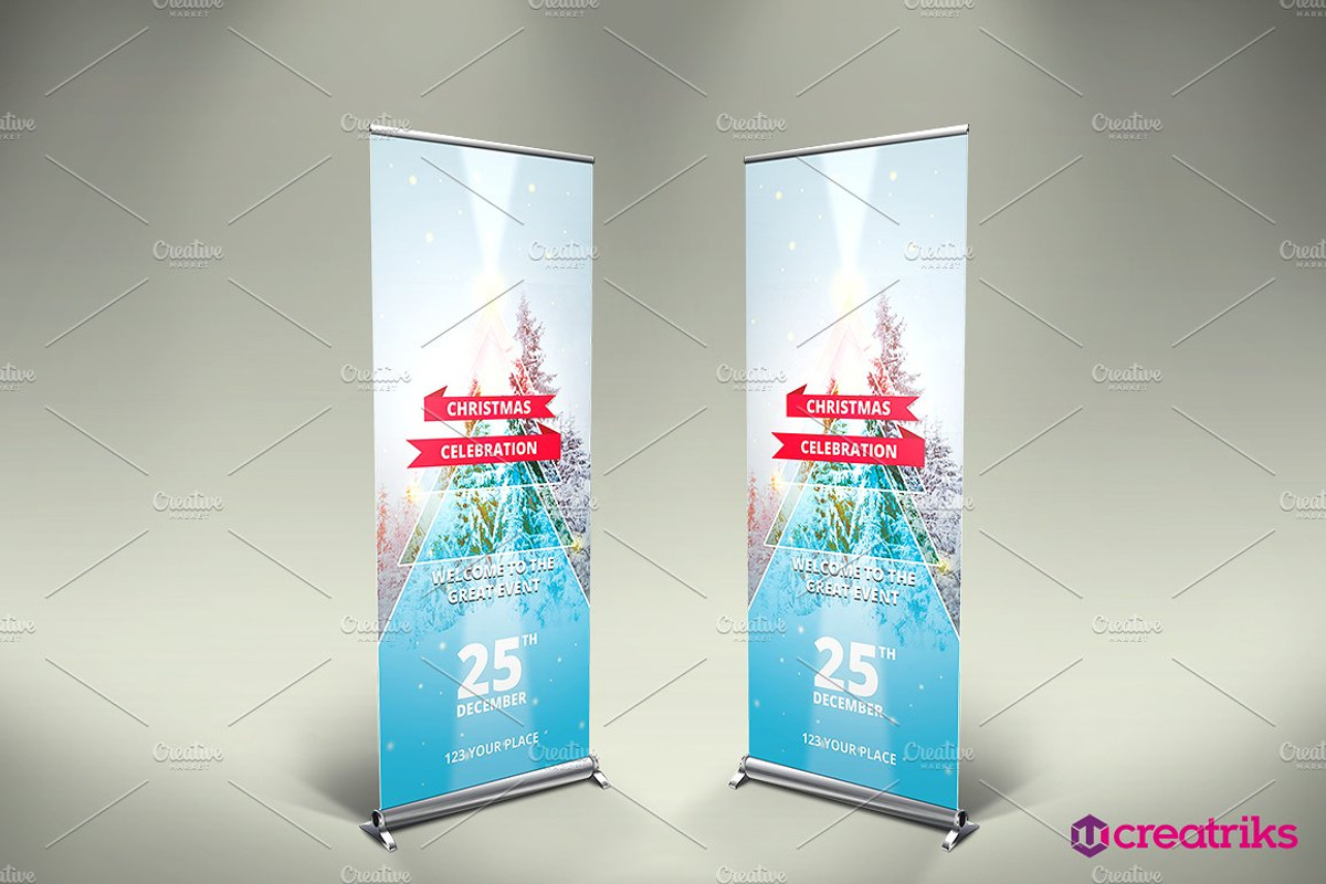 6 Roll Up Banners, a Marketing Template by Creatricks (Photo 2 of 7)