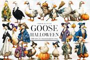 Goose Halloween Clipart, an Illustration by Designworld (Thumbnail 1 of 5)
