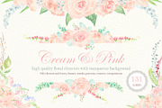 Watercolor Wedding Floral Ornaments, a Decorative Illustration by Designoo (Thumbnail 2 of 8)