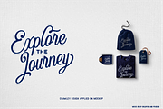 The Crawley (6 font with extras), a Script Font by Angin Studio (Thumbnail 9 of 12)