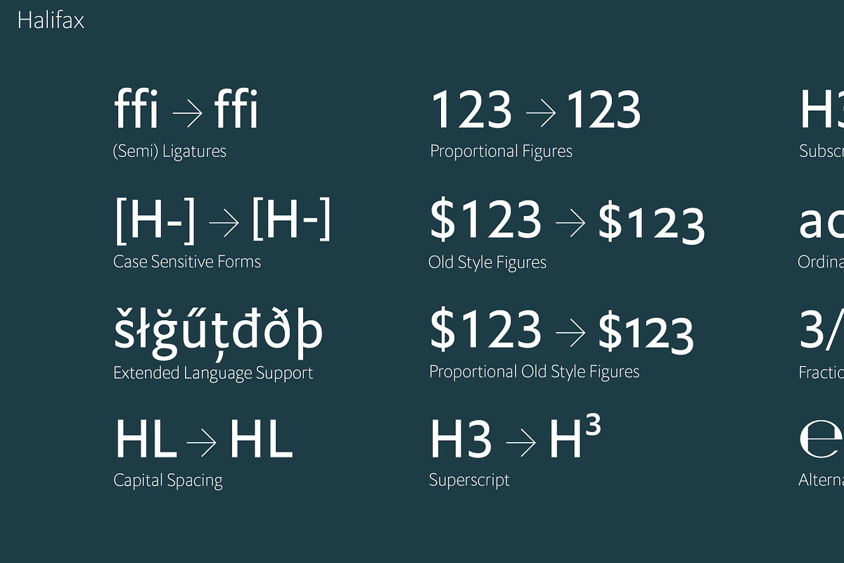 Halifax, a Sans Serif Font by Hoftype (Photo 13 of 13)