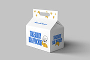High Quality Takeaway Bag Mockups, a Packaging Mockup by artimasa (Thumbnail 2 of 5)