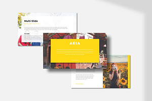 Aria Business Presentation Key