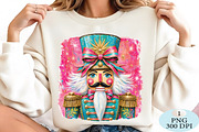 Pink Bow Nutcracker Christmas PNG, a Seasonal Illustration by Daily.Designs (Thumbnail 2 of 5)